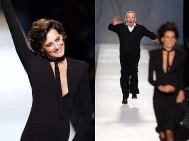 Inès de la Fressange chez Jean Paul Gaultier