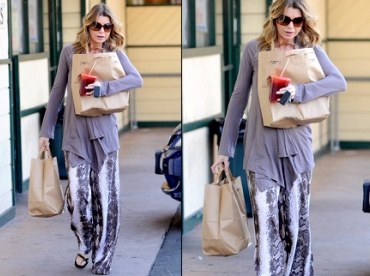 L'imprimé python vu par Ellen Pompeo