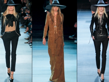 Défilé Saint Laurent - Printemps/été 2013