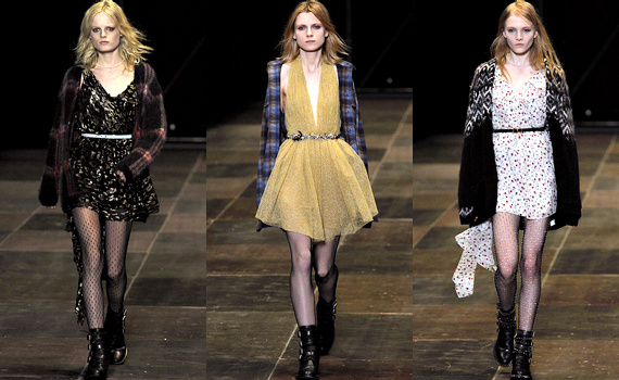 Défilé Saint Laurent 2014