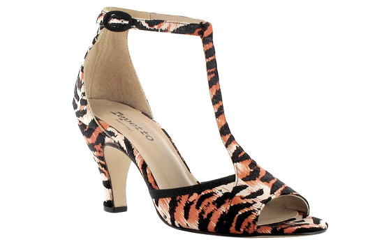 Sandales tigrées Repetto