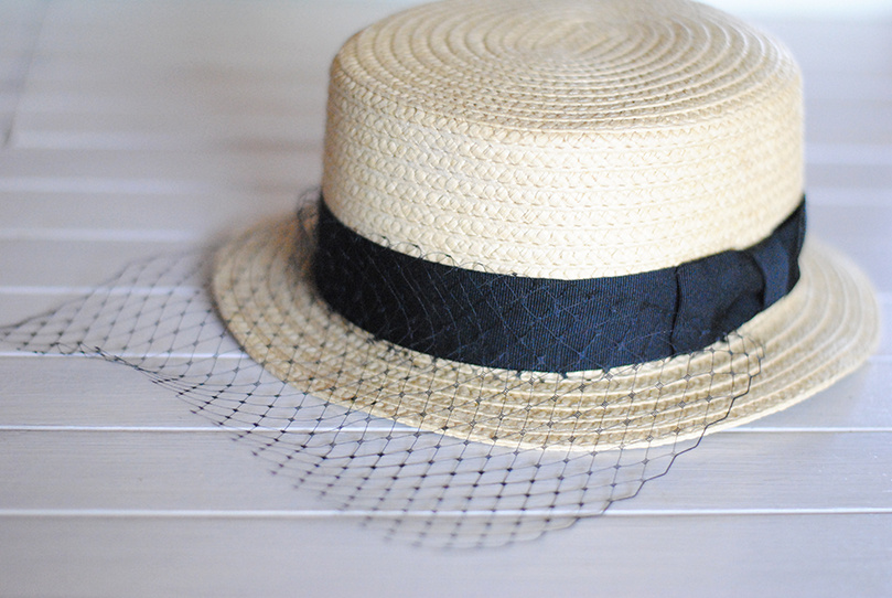 Le canotier voilette - Résultat