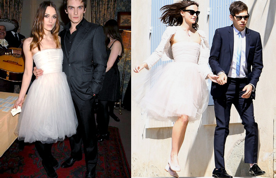 Robe de mariée de Keira Knightley