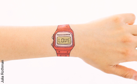 Tatouages éphémères