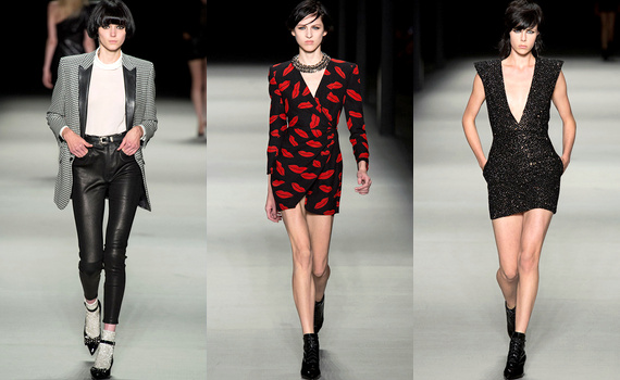 Défilé Saint Laurent 2014
