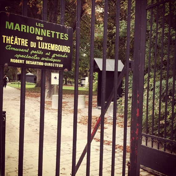 Entrée du jardin du Luxembourg