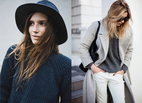 Pull en côte anglaise Zara