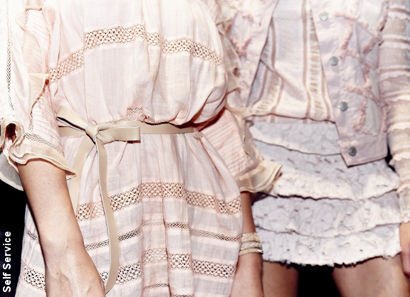 Mini-jupe à volants