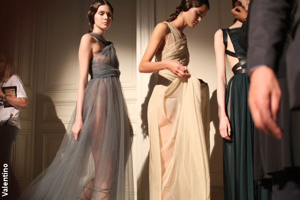 Défilé haute couture Valentino