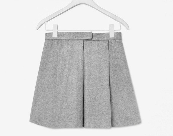 Jupe plissée taille haute COS