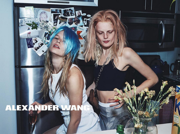 Campagne Alexander Wang printemps été 2016