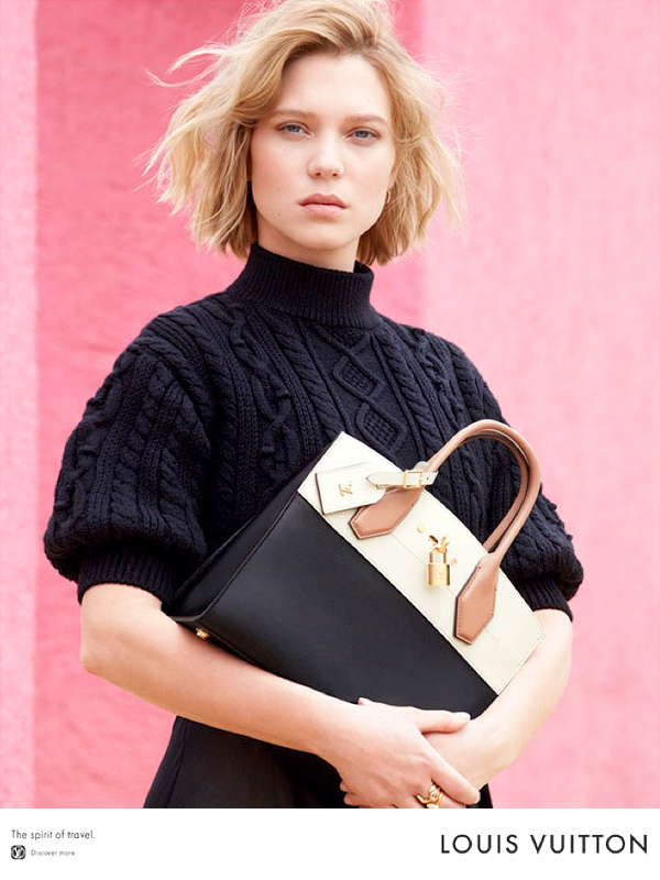 Léa Seydoux pour Vuitton