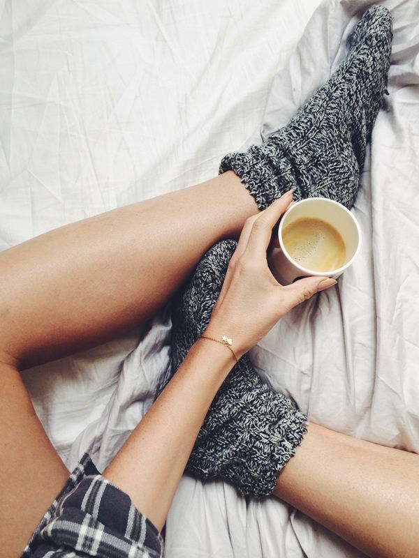 Café + grosses chaussettes