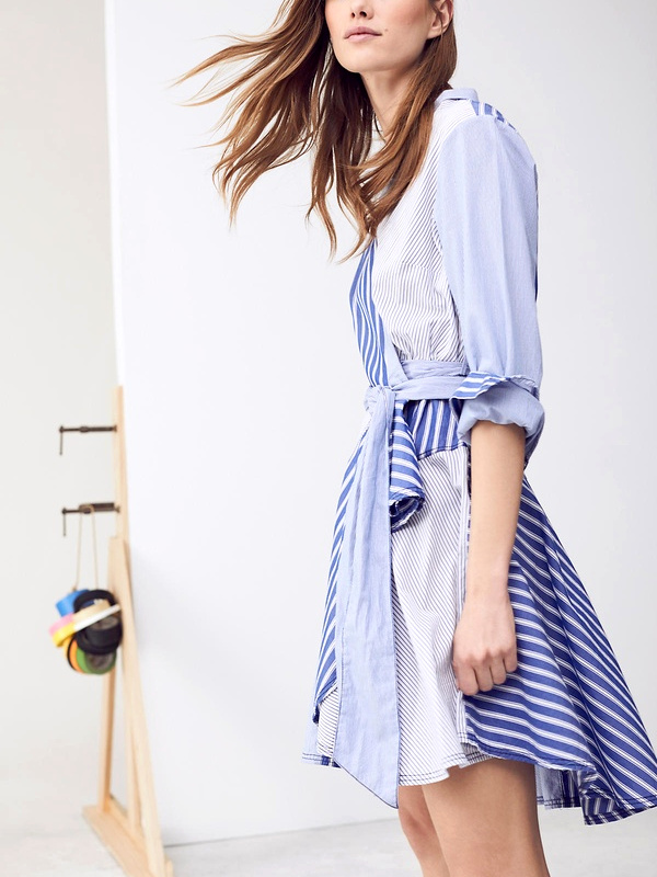 Robe rayée Antropologie