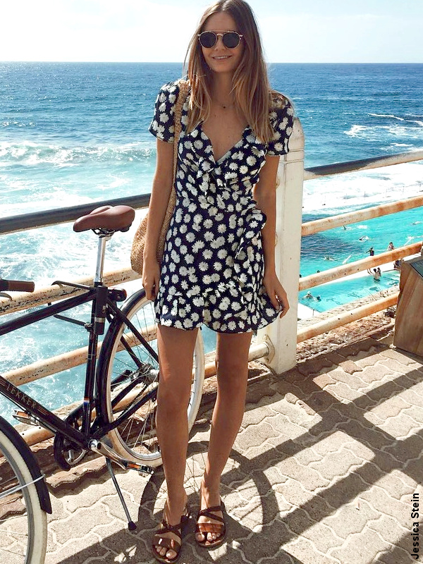 Robe fleurie Réalisation