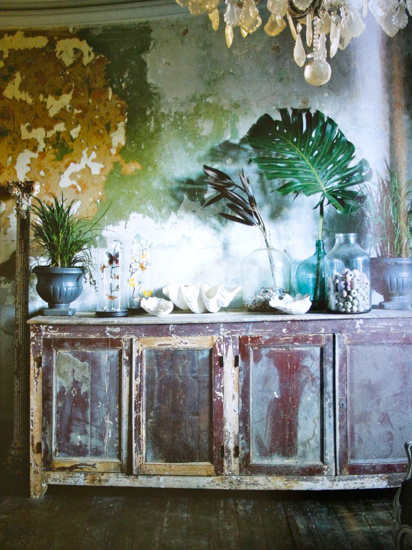 Buffet délabré