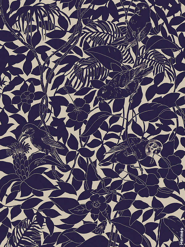 Papier peint Hermès