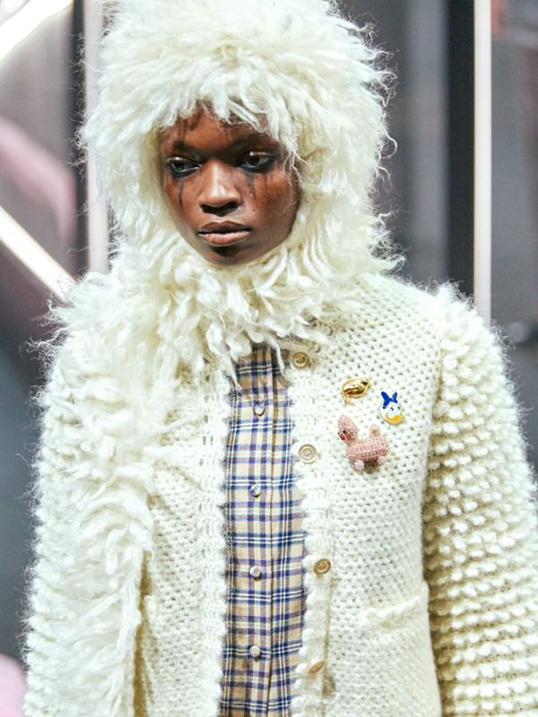 Cagoule en mohair Gucci