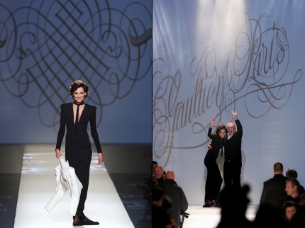 Inès de la Fressange chez Jean Paul Gaultier