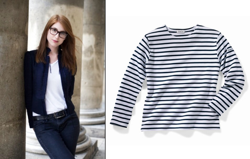 La marinière vue par Géraldine de Café Mode