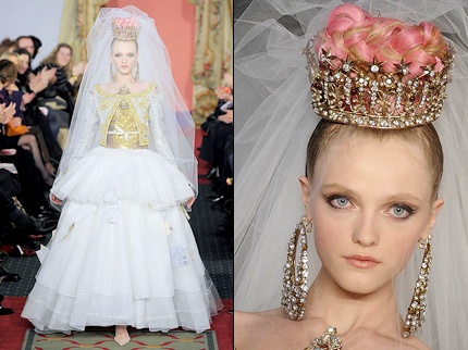 Mariée Christian Lacroix