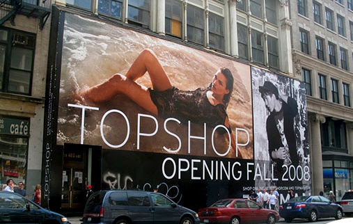 Topshop débarque en France