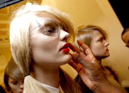 Défilé Prada - Backstage