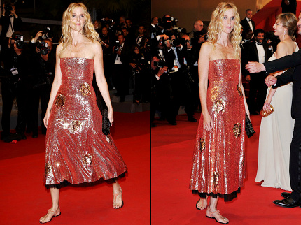 Sandrine Kiberlain à Cannes