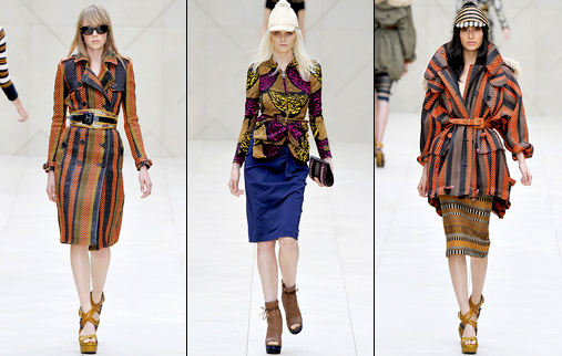 Défilé Burberry Prorsum 2012