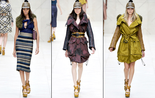 Défilé Burberry Prorsum 2012
