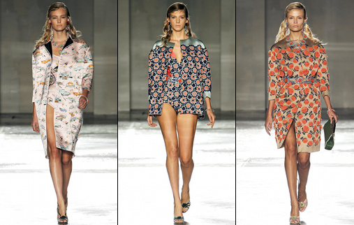 Défilé Prada 2012