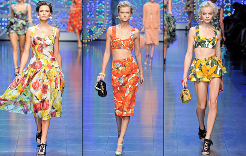 Défilé Dolce & Gabbana 2012
