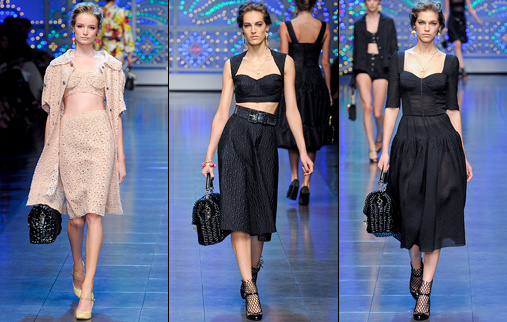 Défilé Dolce & Gabbana 2012