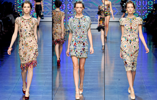 Défilé Dolce & Gabbana 2012