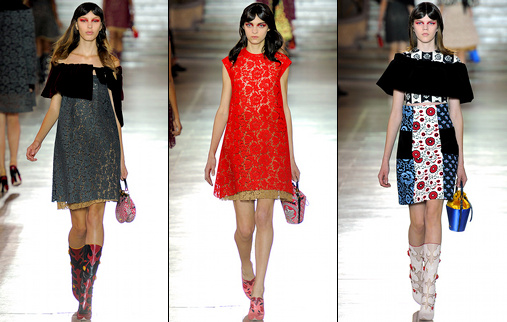 Défilé Miu Miu 2012