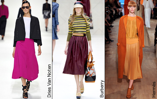 Tendances printemps/été 2012