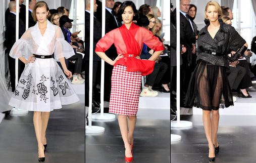 Défilé Dior Haute Couture