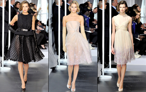 Défilé Dior Haute Couture