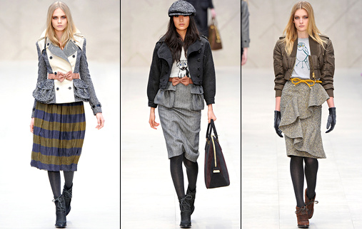 Défilé Burberry Prorsum 2013