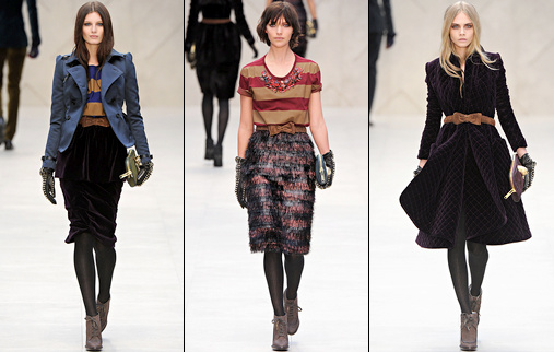 Défilé Burberry Prorsum 2013