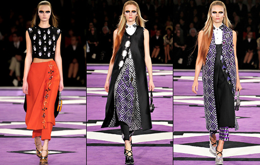 Défilé Prada 2013