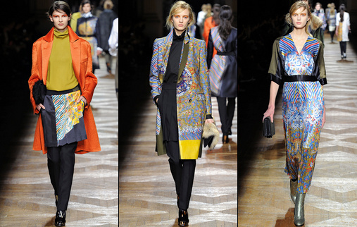 Défilé Dries Van Noten 2013