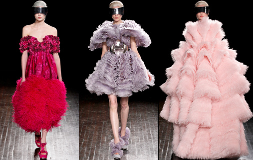 Défilé Alexander McQueen 2012