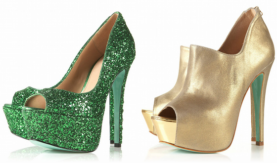 Les escarpins de Chloé Green