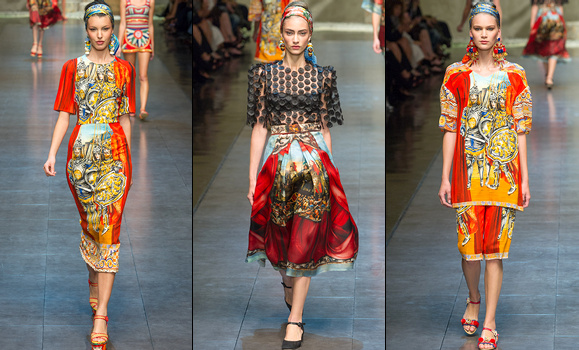Défilé Dolce&Gabbana 2013