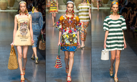 Défilé Dolce&Gabbana 2013