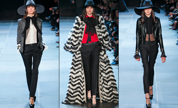Défilé Saint Laurent 2013