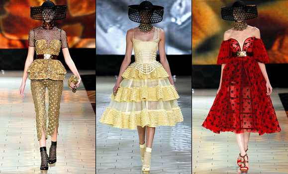 Défilé Alexander McQueen 2013