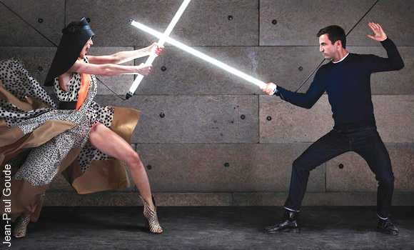 Nicolas Ghesquière par Jean-Paul Goude