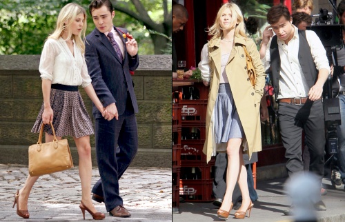 Clémence Poésy & Chuck Bass - Gossip Girl